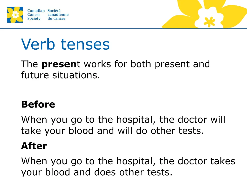 verb tenses 1