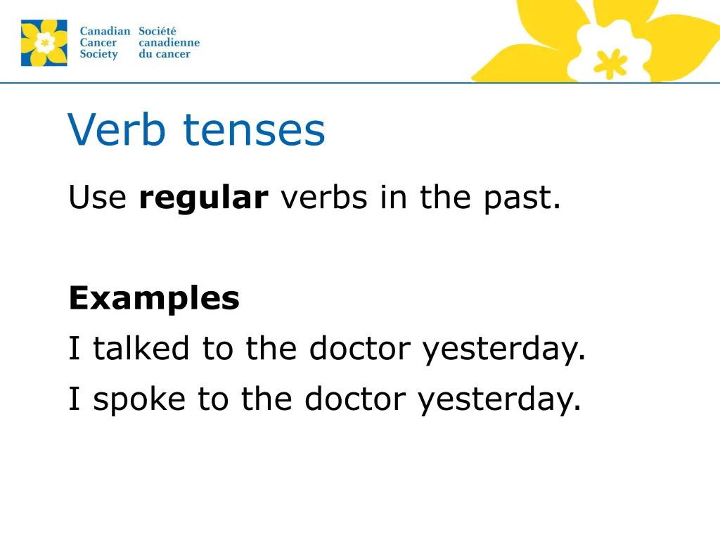 verb tenses 3