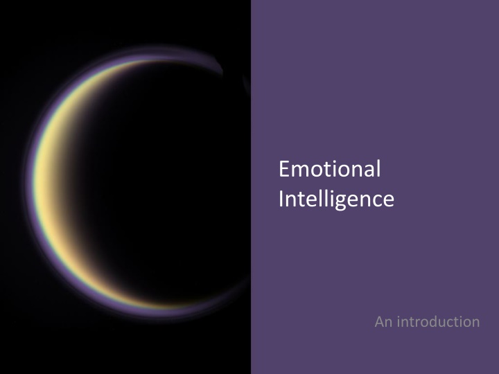 emotional intelligence