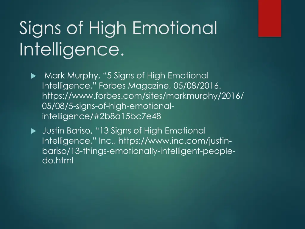 signs of high emotional intelligence 1