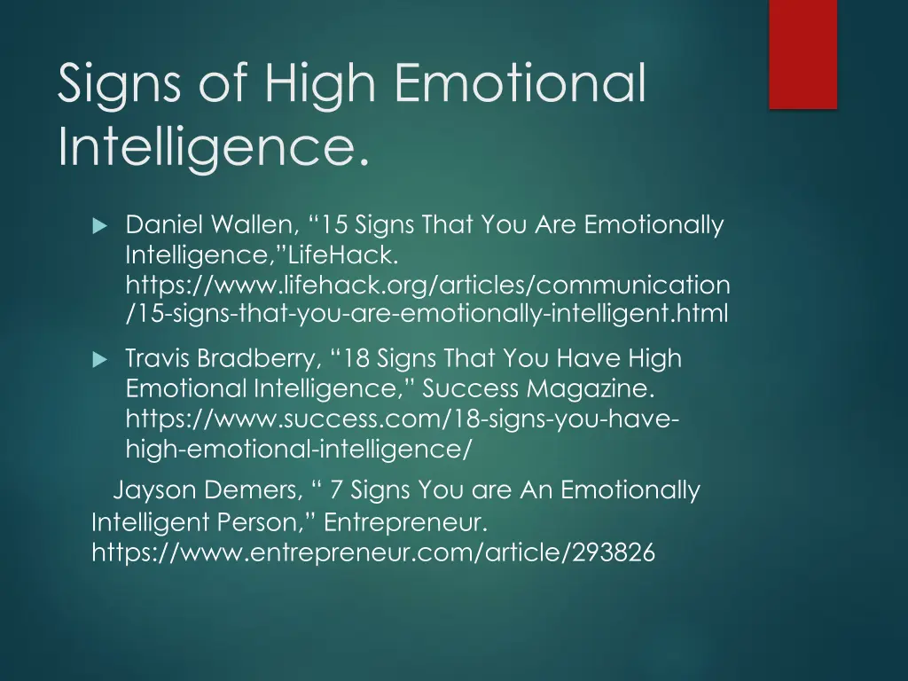 signs of high emotional intelligence 2