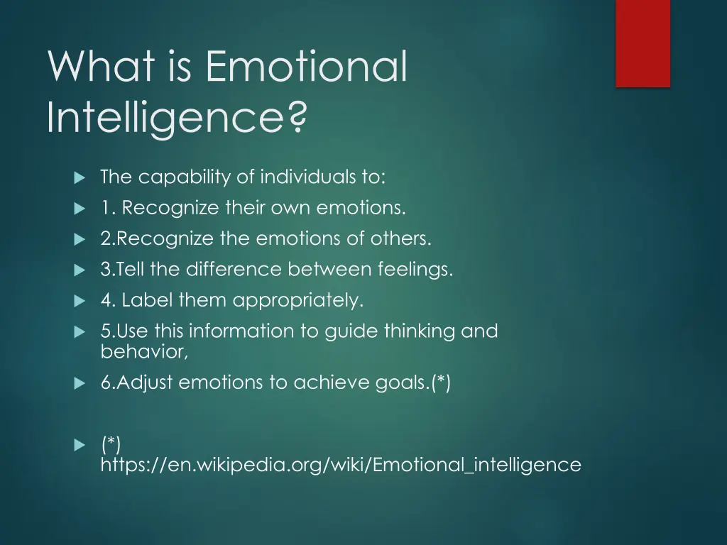 what is emotional intelligence