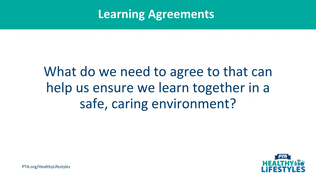 learning agreements