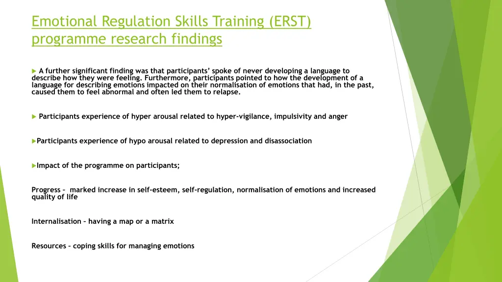 emotional regulation skills training erst 1