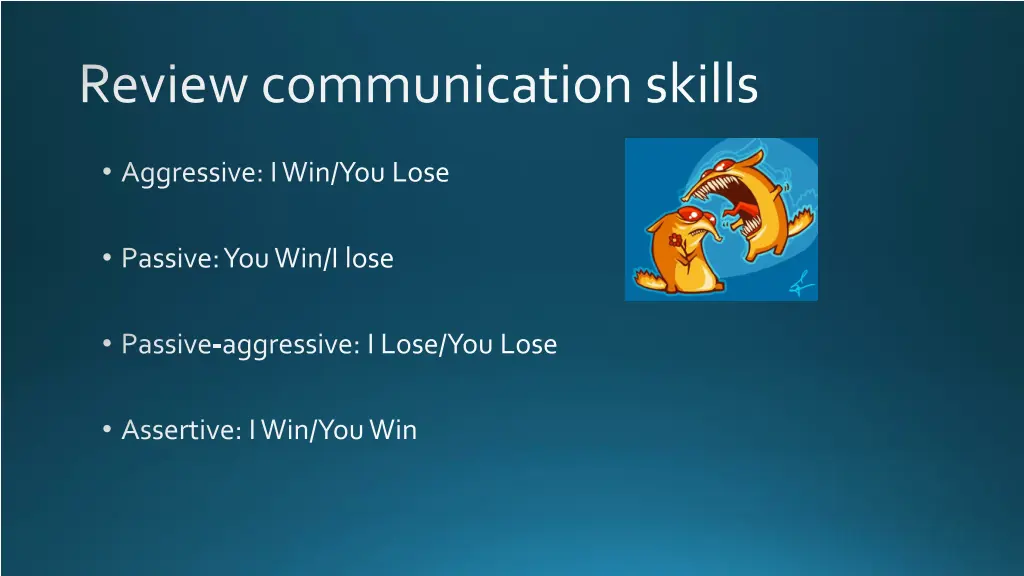 review communication skills