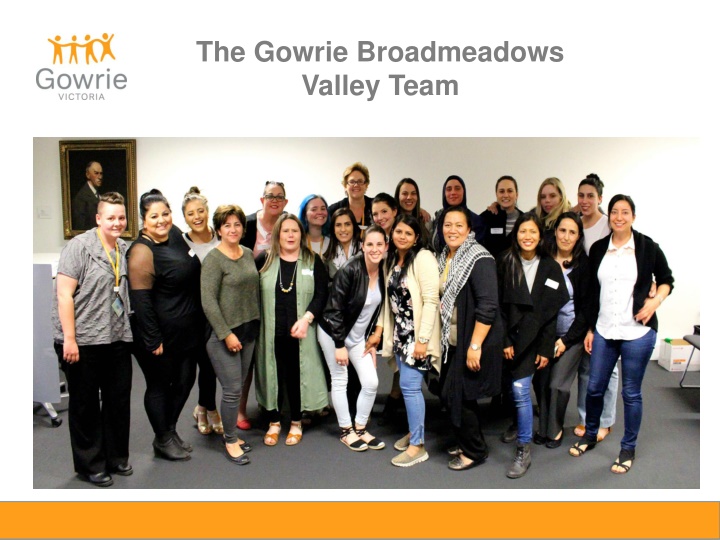 the gowrie broadmeadows valley team