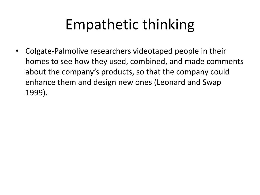 empathetic thinking 1