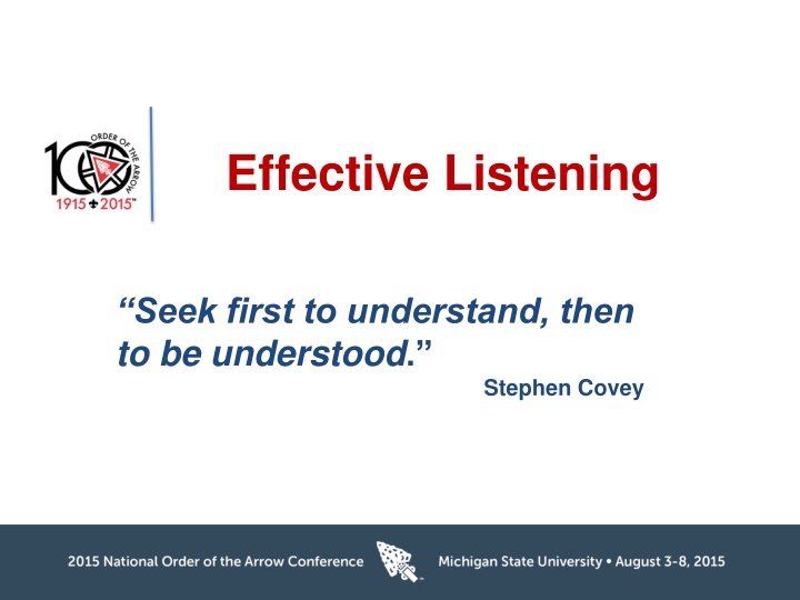 effective listening