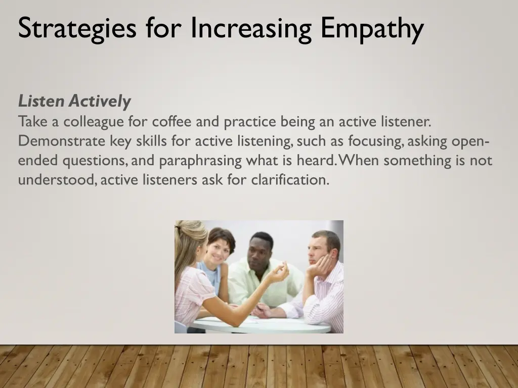 strategies for increasing empathy 1