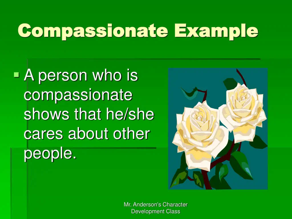 compassionate example compassionate example 1