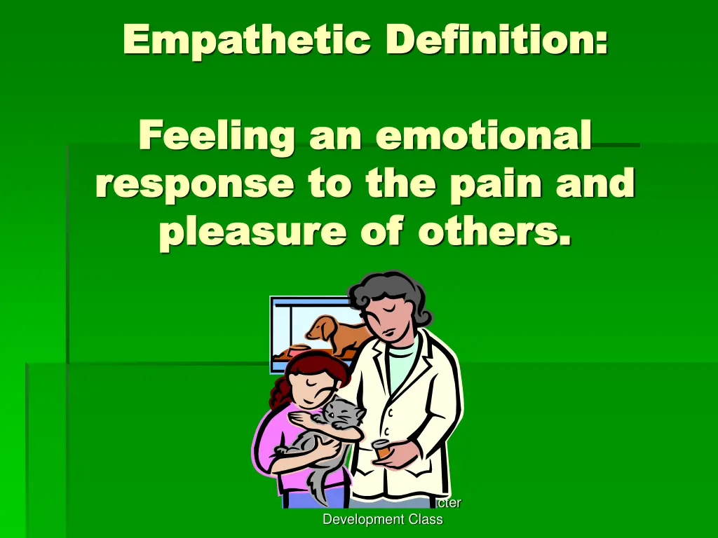 empathetic definition empathetic definition