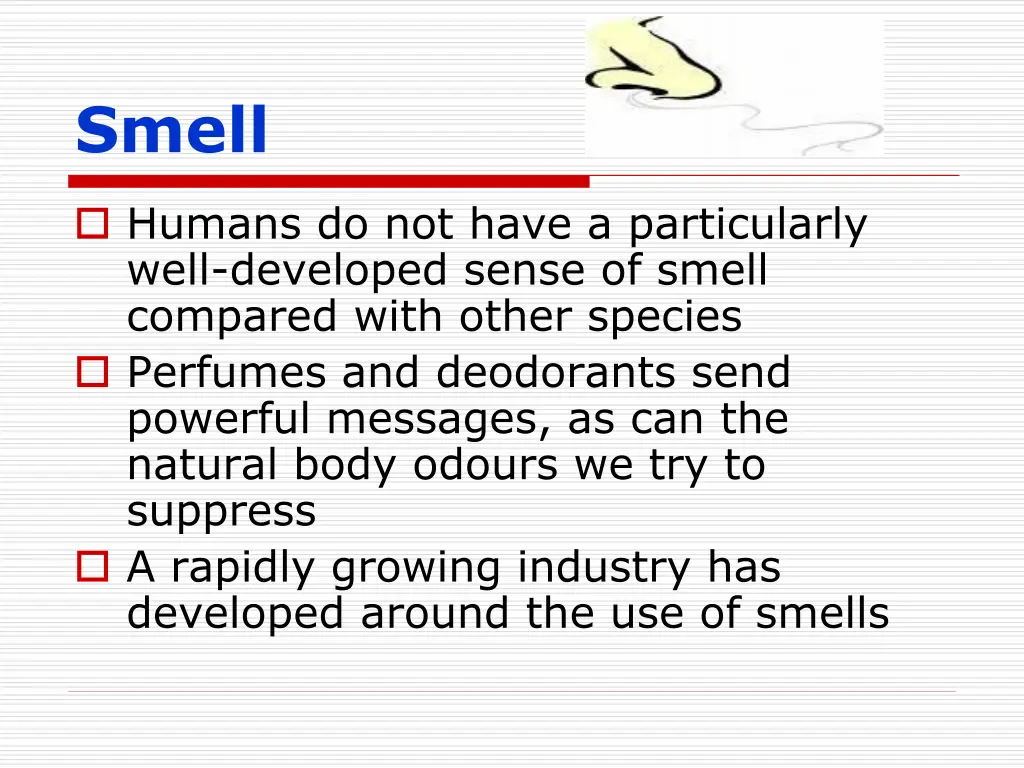 smell