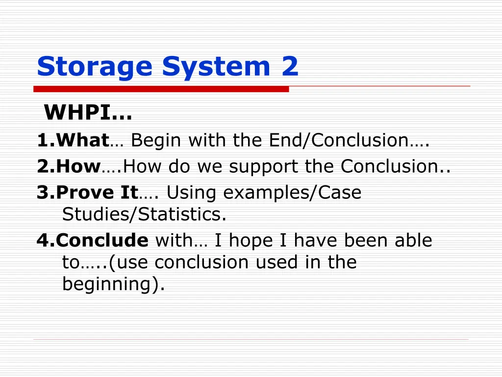 storage system 2