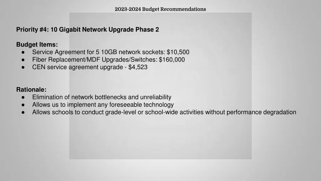 2023 2024 budget recommendations 3