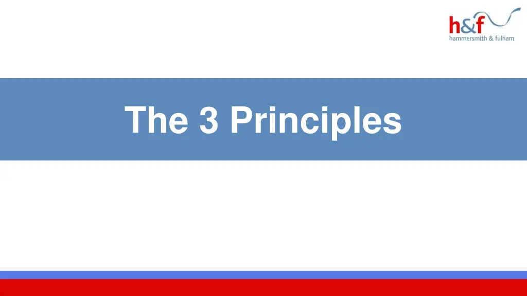 the 3 principles