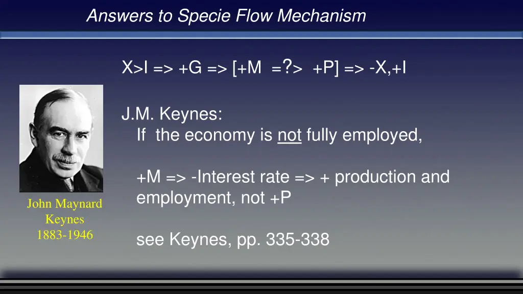 answers to specie flow mechanism 1