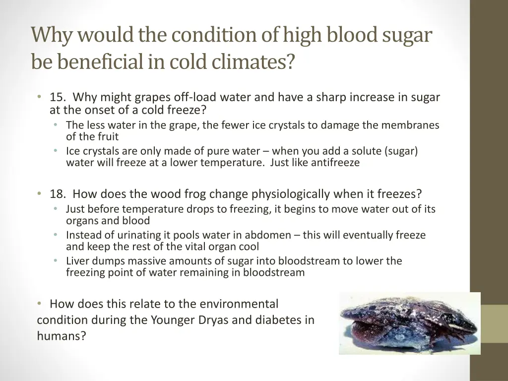 why would the condition of high blood sugar