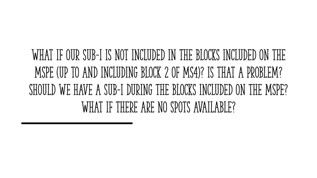 what if our sub i is not included in the blocks