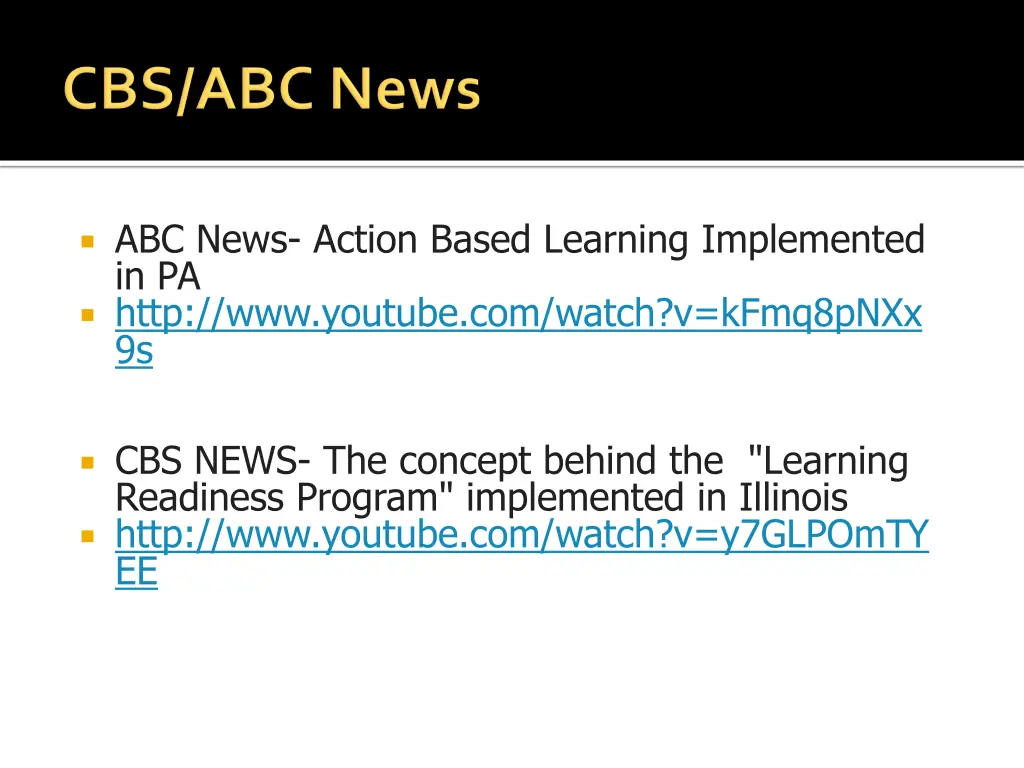 abc news action based learning implemented