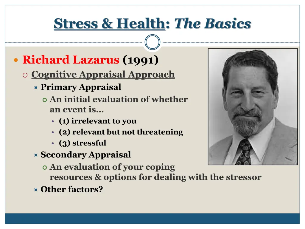 stress health the basics 2