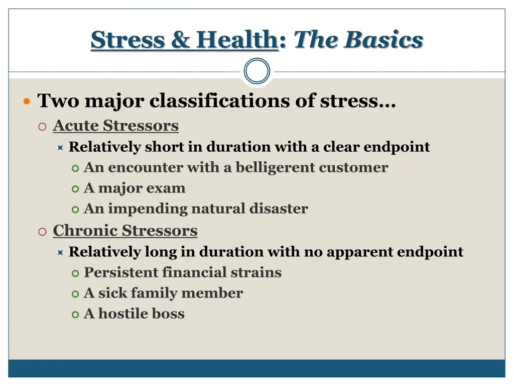 stress health the basics 3