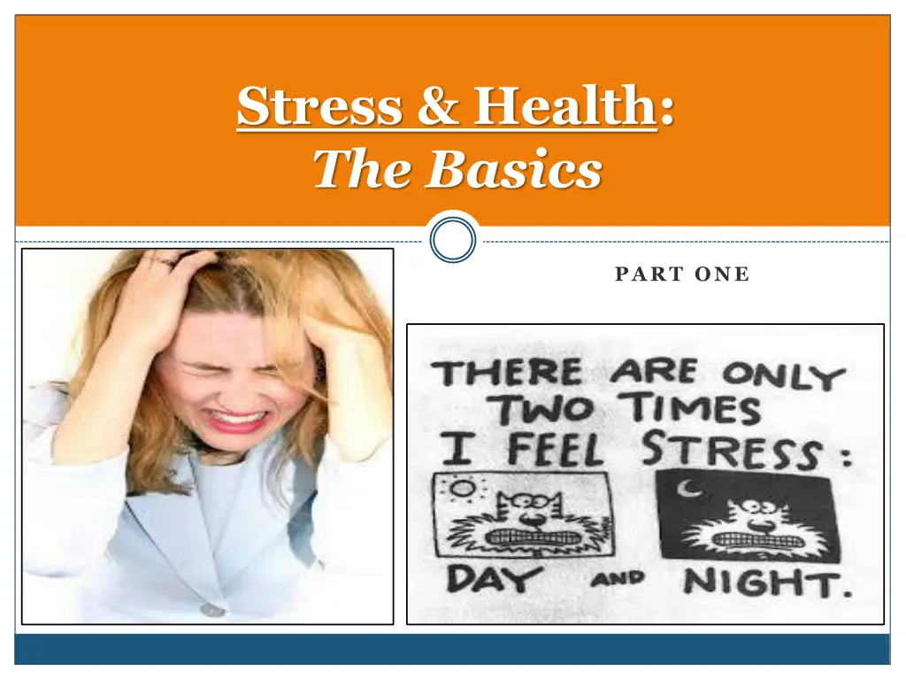 stress health the basics