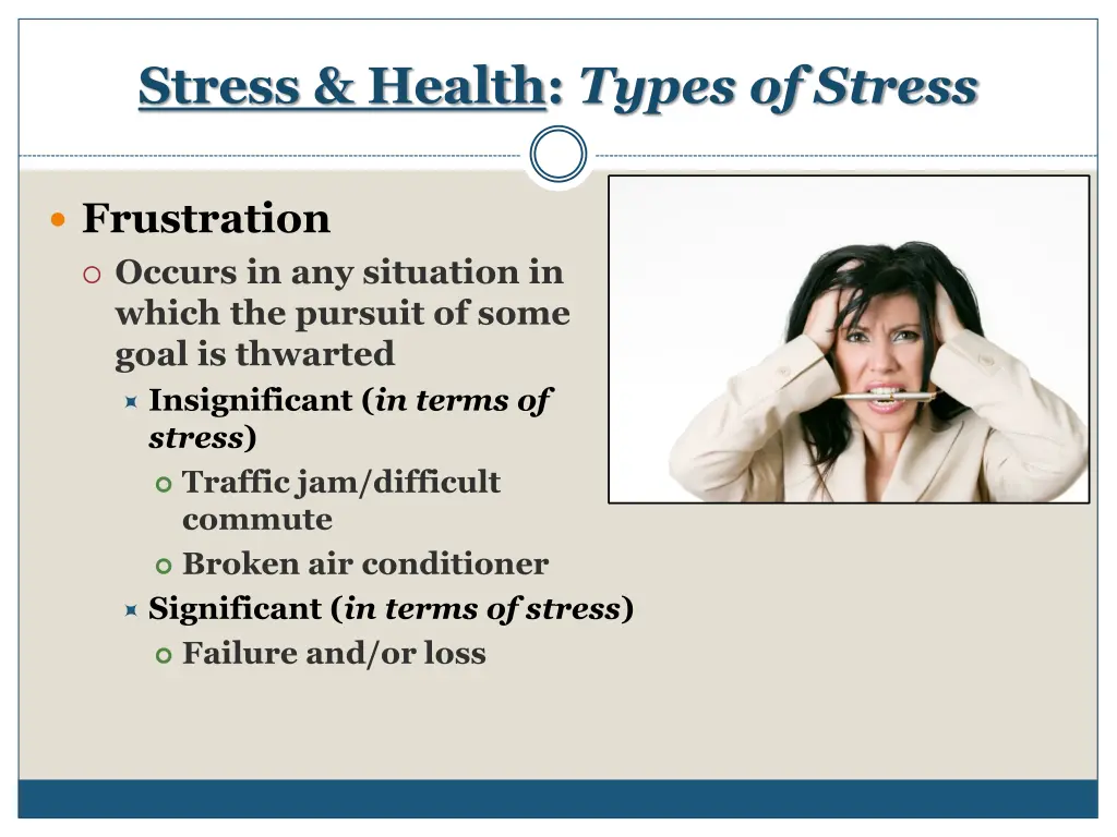 stress health types of stress 1