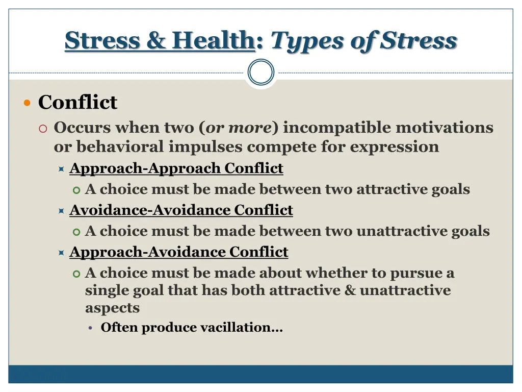 stress health types of stress 2