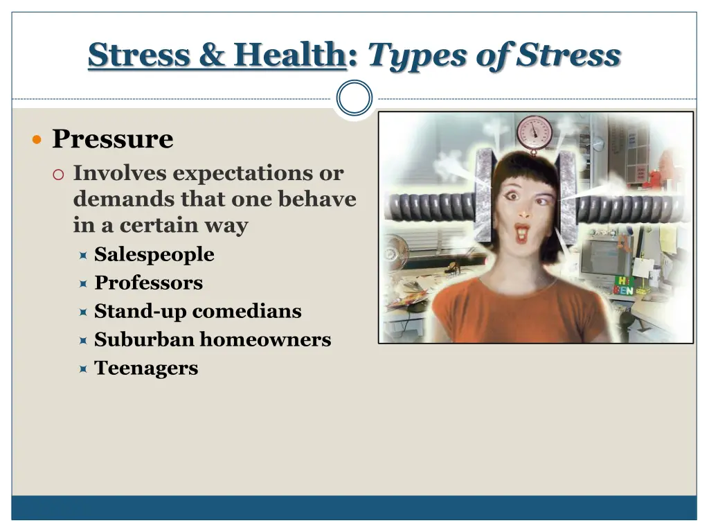 stress health types of stress 4