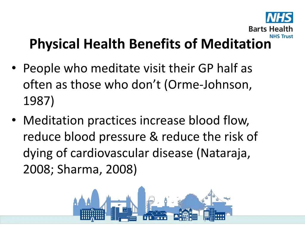 physical health benefits of meditation