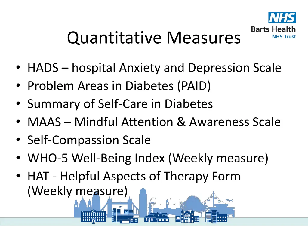 quantitative measures