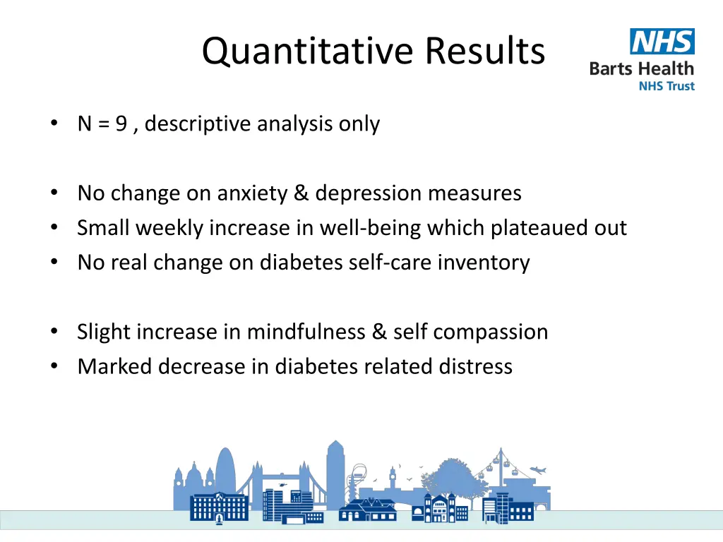 quantitative results