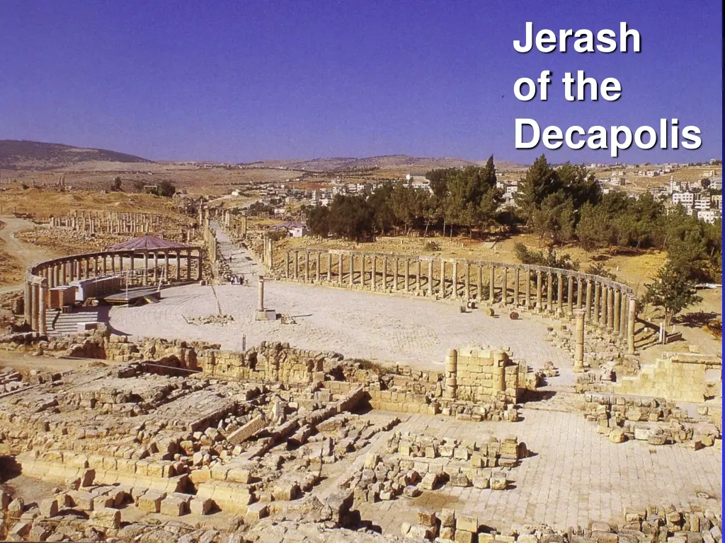 jerash of the decapolis