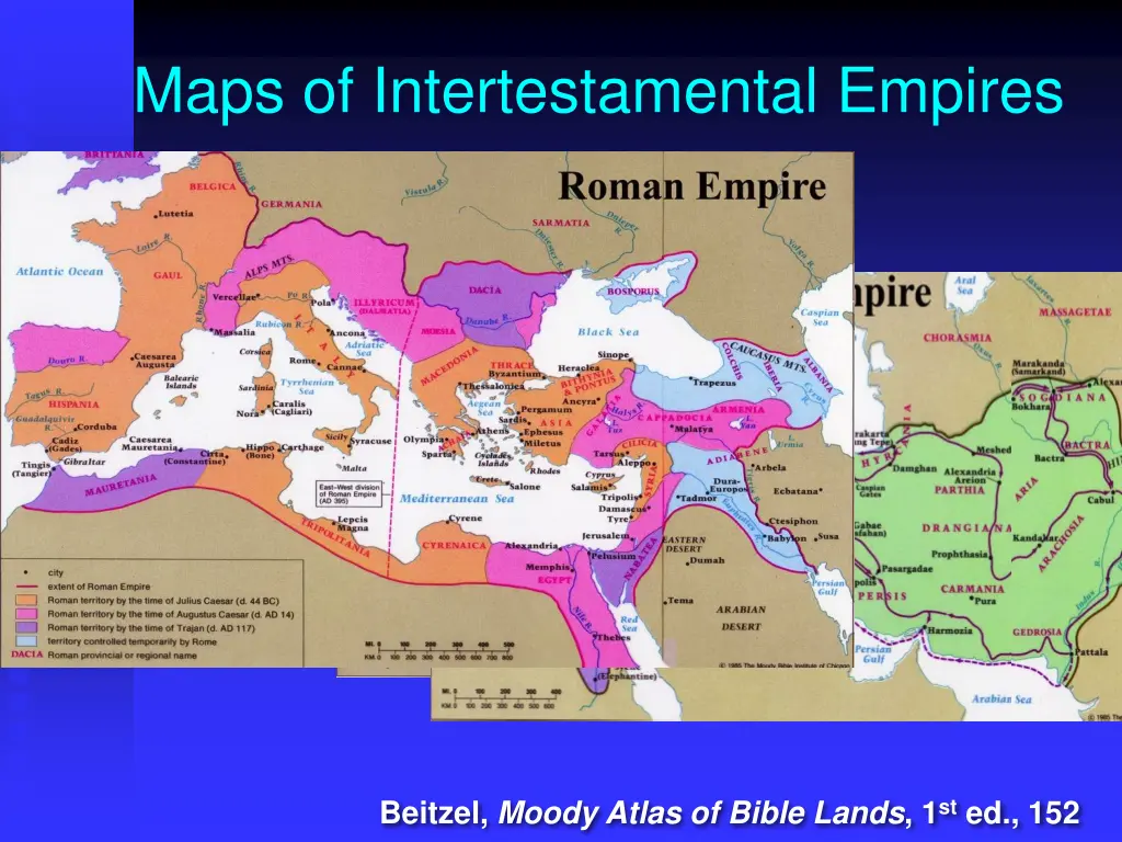 maps of intertestamental empires