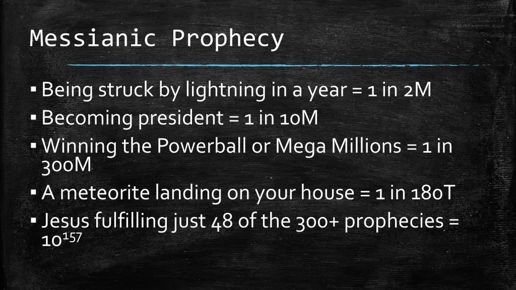 messianic prophecy 1