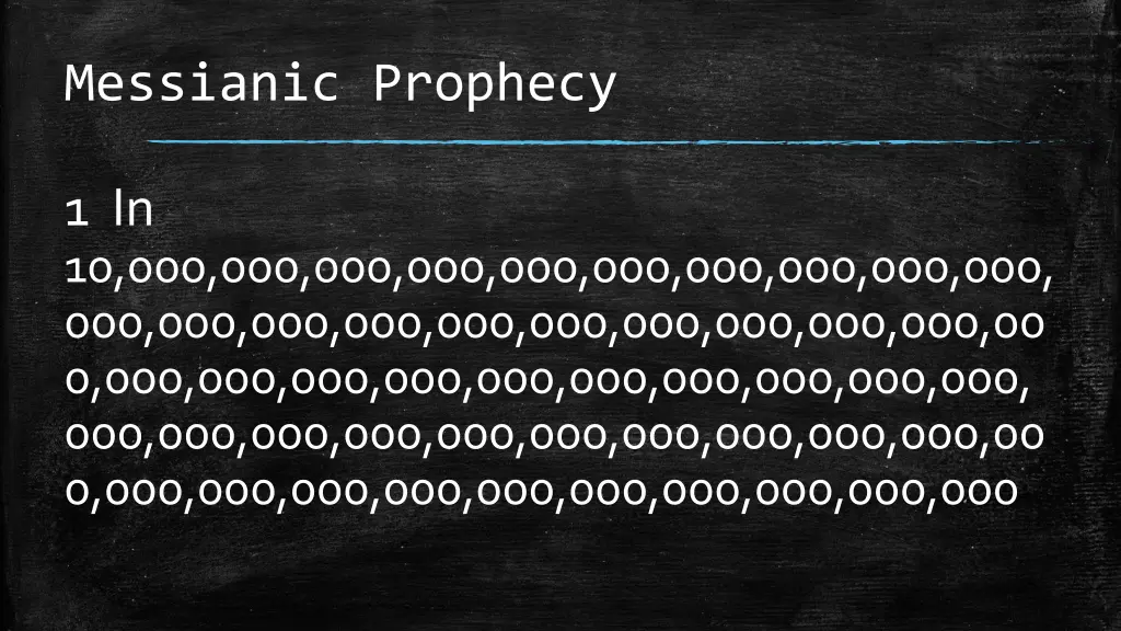 messianic prophecy 2