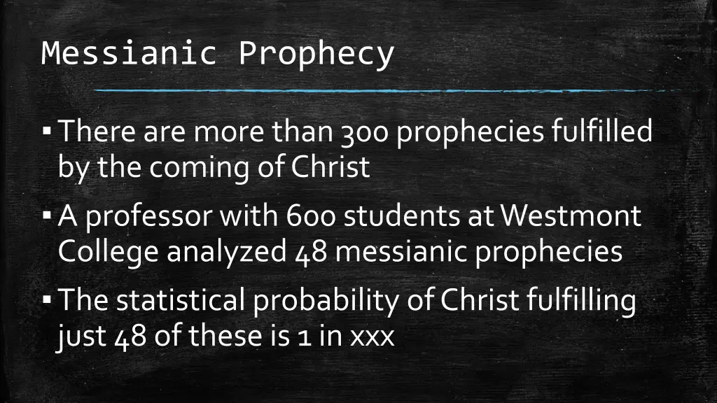 messianic prophecy