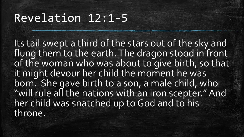 revelation 12 1 5 1