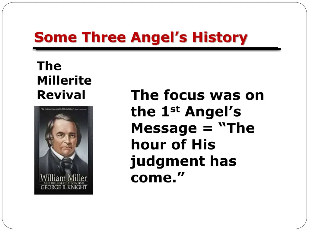 some three angel s history