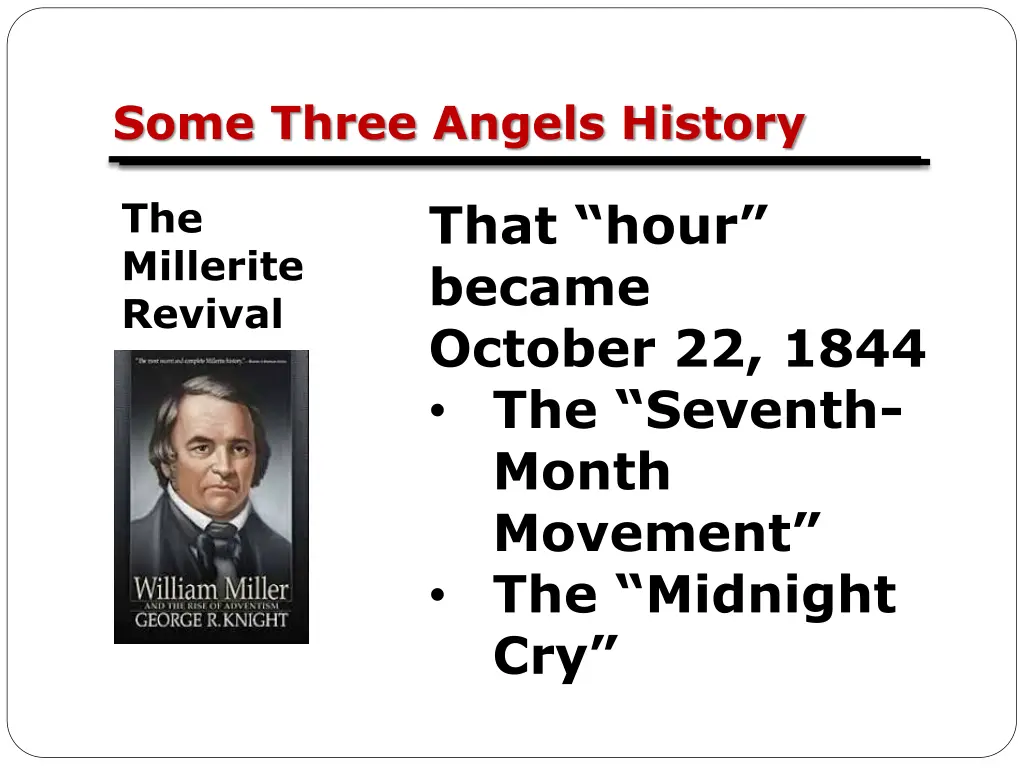 some three angels history