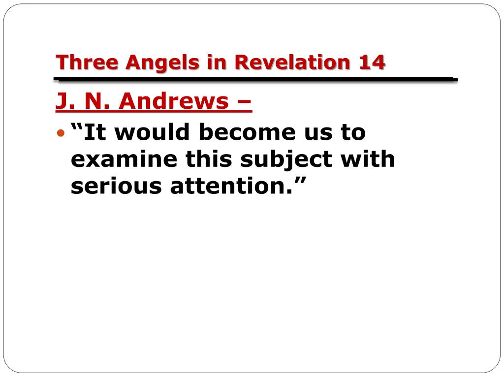 three angels in revelation 14 1