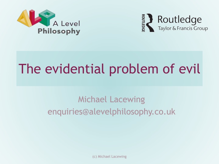 the evidential problem of evil