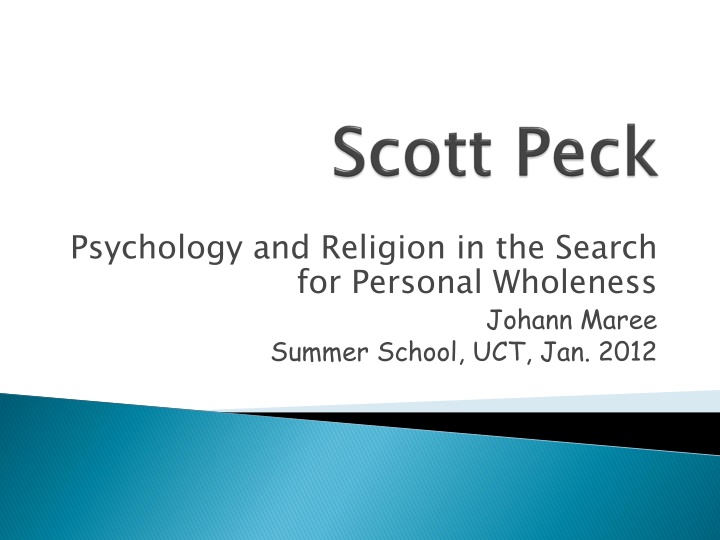 psychology and religion in the search