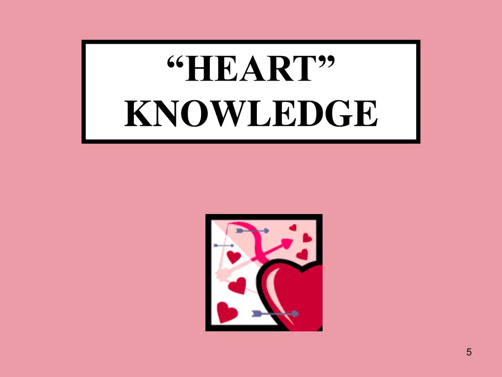 heart knowledge