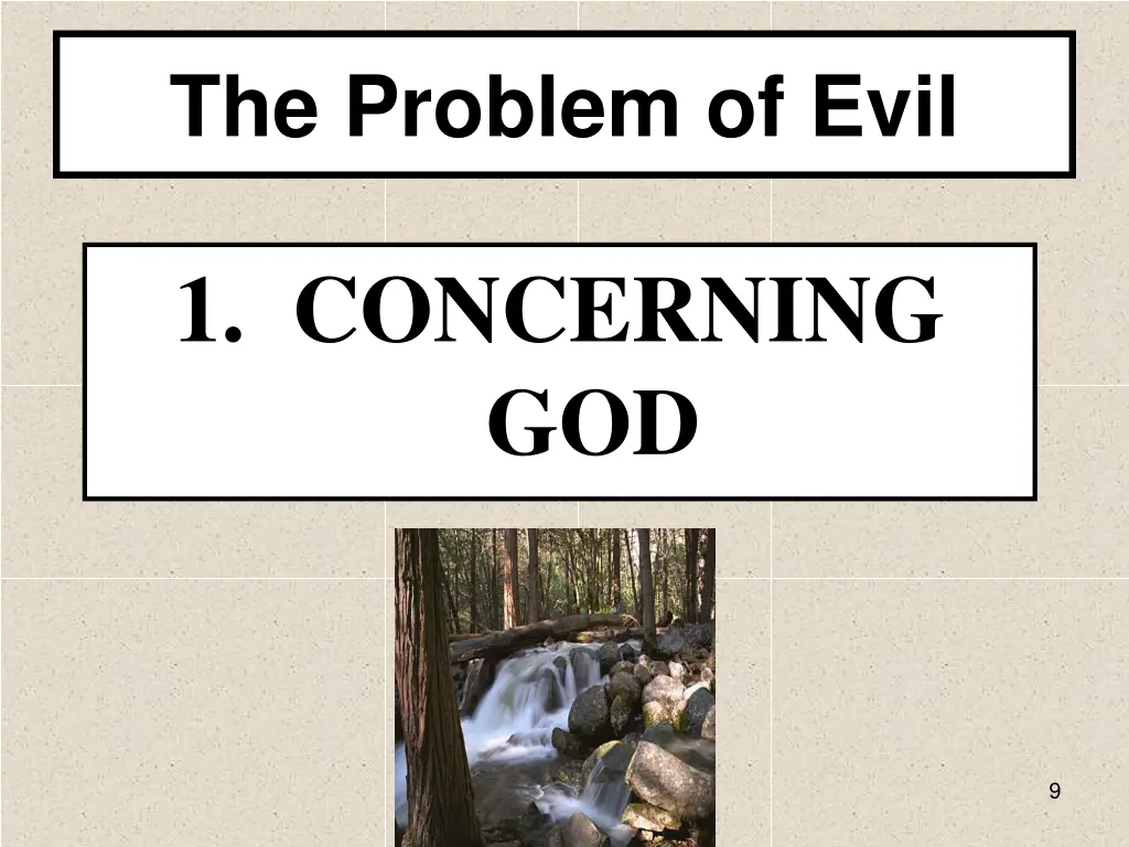 the problem of evil 2