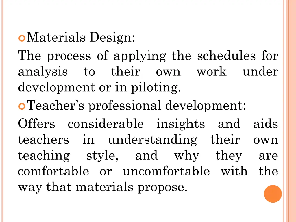 materials design the process of applying