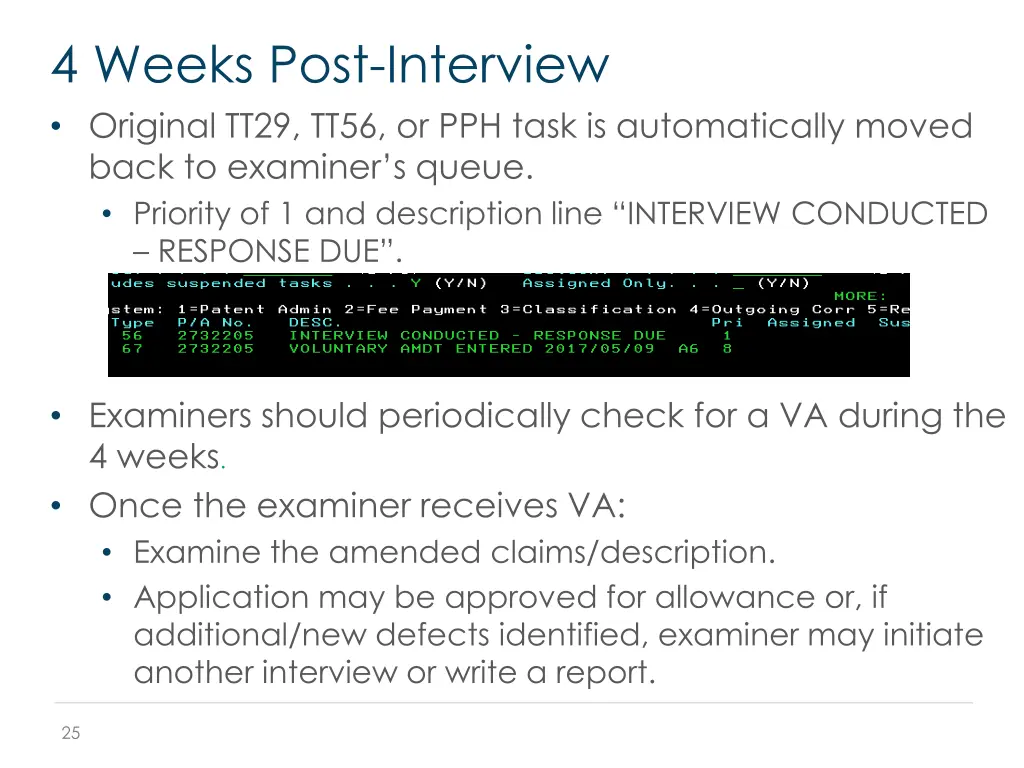 4 weeks post interview original tt29 tt56