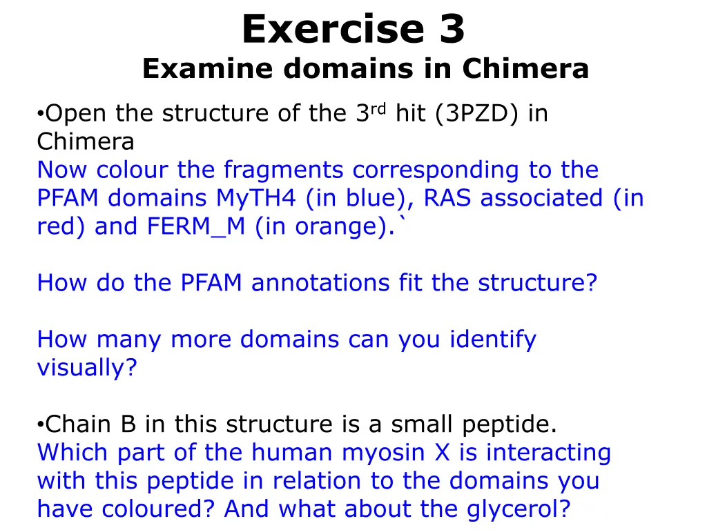 exercise 3 examine domains in chimera