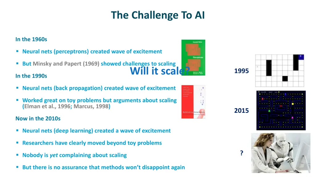 the challenge to ai