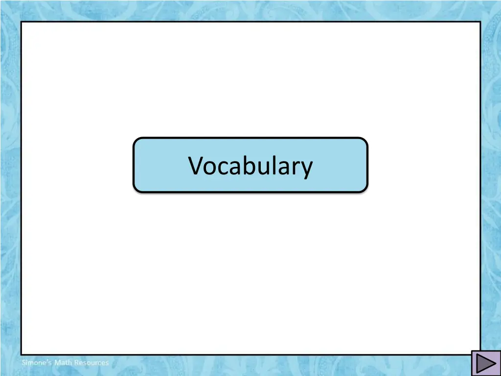 vocabulary